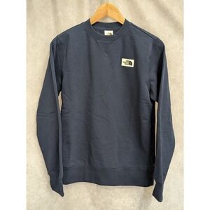 The North Face Women Heritage Patch CrewSmall Summit Navy